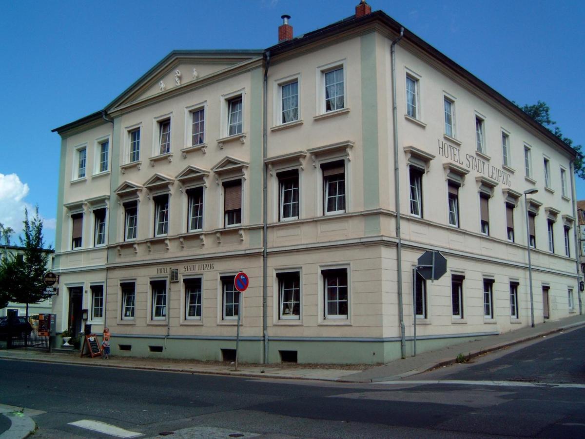 Hotel Stadt Leipzig Rosswein Eksteriør billede